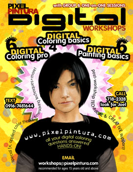 Pixel Pintura Flyer